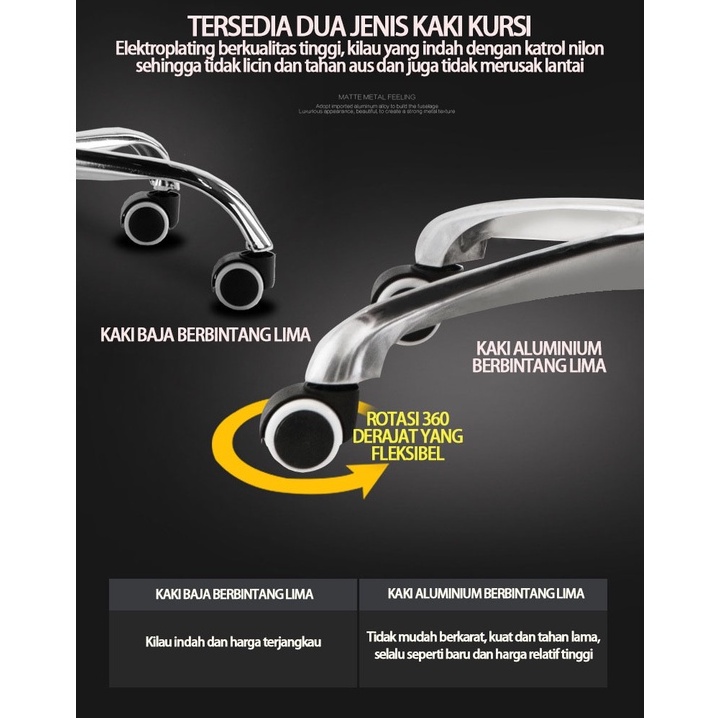 Kursi Kantor Direktur Direksi/ Kursi Kerja / Kursi Belajar / Kursi Santai  / Kursi Putar /Kursi Gaming / kursi komputer HM26