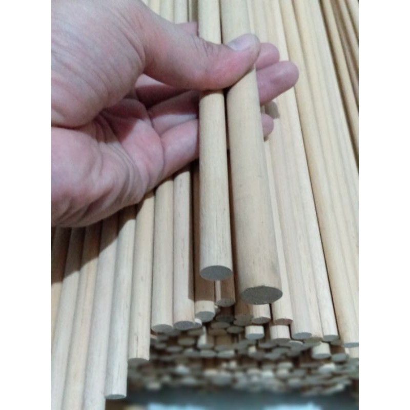 dowel 15mm kayu jati belanda
