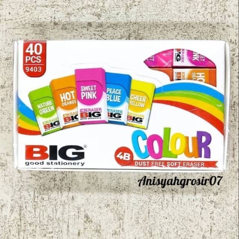 

(SATUAN) Penghapus BIG 4B 9403/Penghapus karet/BIG Eraser 4B 9403