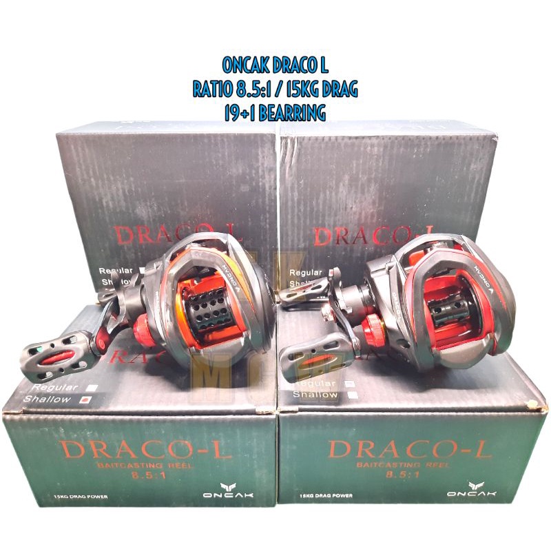 Reel BC Oncak Draco L 8.5:1 Left Handle