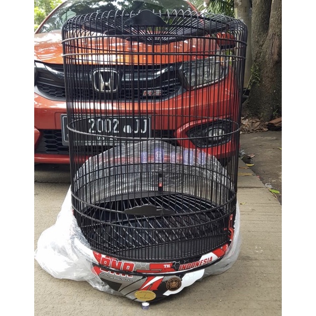 SANGKAR KANDANG MURAI BNR 77 PVC DECAL ASLI ORIGINAL NO 2 ( DIRGAHAYU INDONESIA )