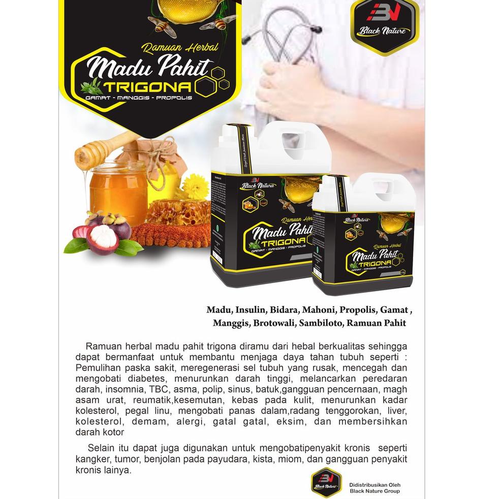 

Big Sale.. TERMURAH MADU HITAM PAHIT TRIGONA GAMAT MANGGIS PROPOLIS SAMBILOTO INSULIN BROTOWALI 1kg 83