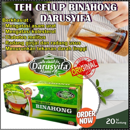 

Teh Celup Binahong Darusyifa | Teh Daun Binahong Atasi Hipertensi dll