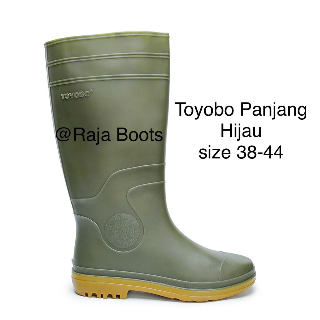 Sepatu Boot Termurah Toyobo Panjang Hijau