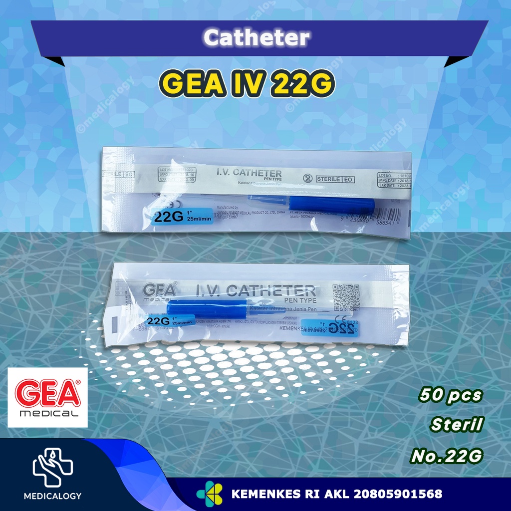 GEA IV Catheter No.22G 50ea