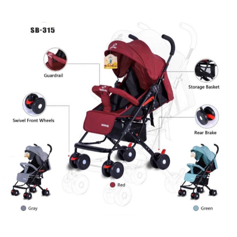 Stroller Anak Space Baby SB 315