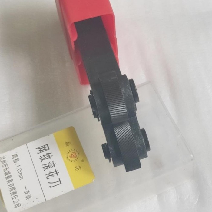 Mesin Bubut Knurling Kartel 2 Roda/ Knurling Tool 2Mm