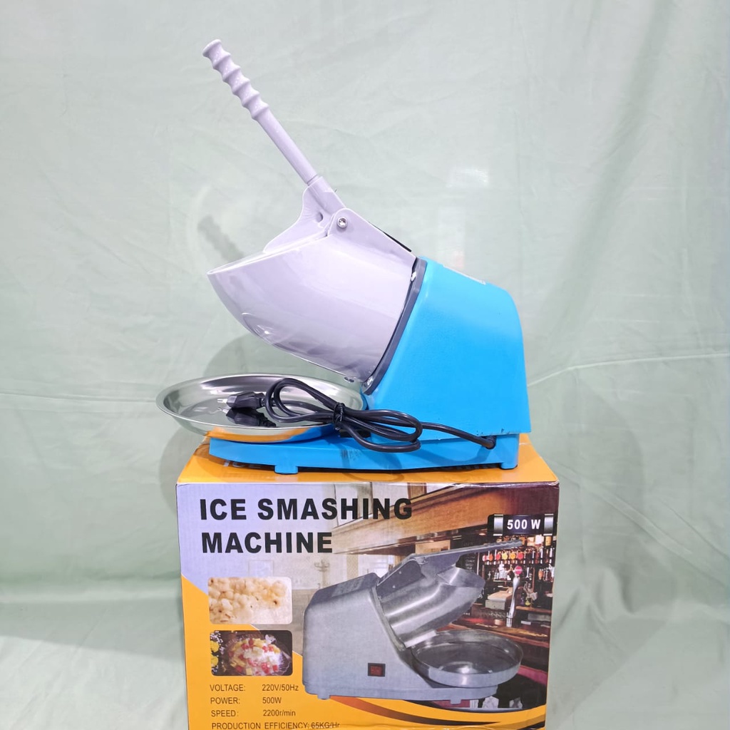 Ice Crusher Alat Mesin Serut Es / Mesin Es Serut Kepal Milo -BLUE