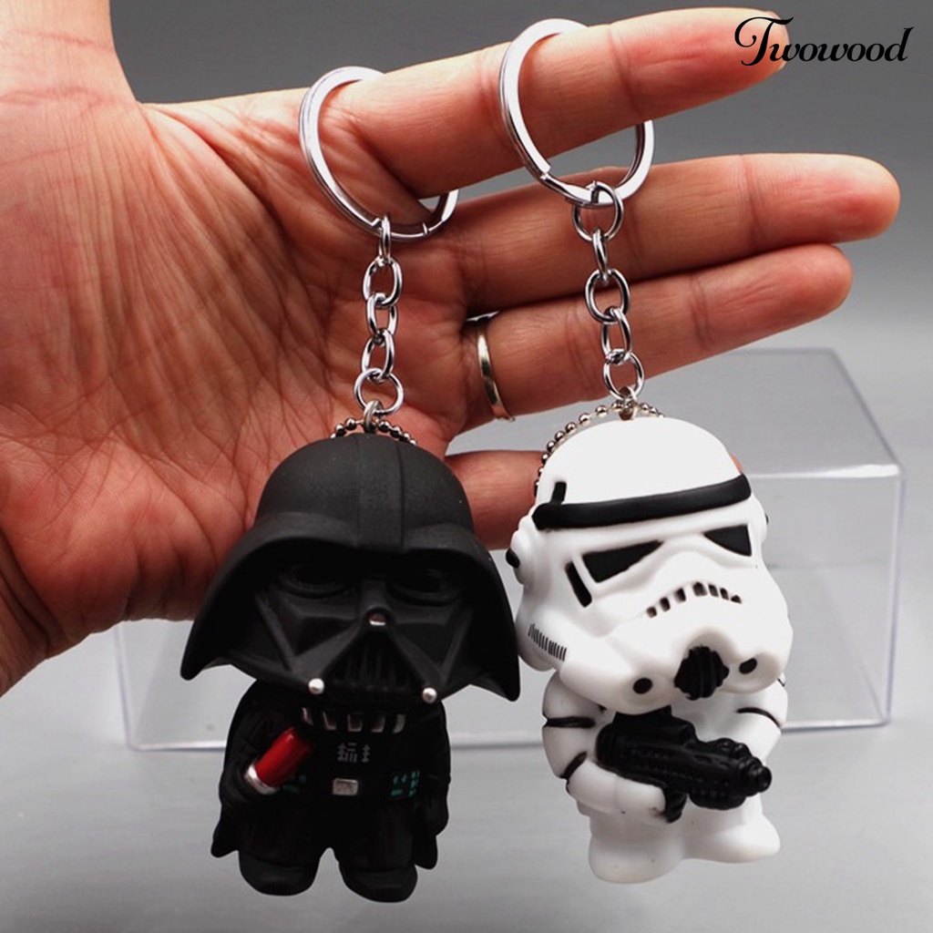 Twowood Gantungan Kunci Action Figure Star Wars The Force Awakens Darth Vader