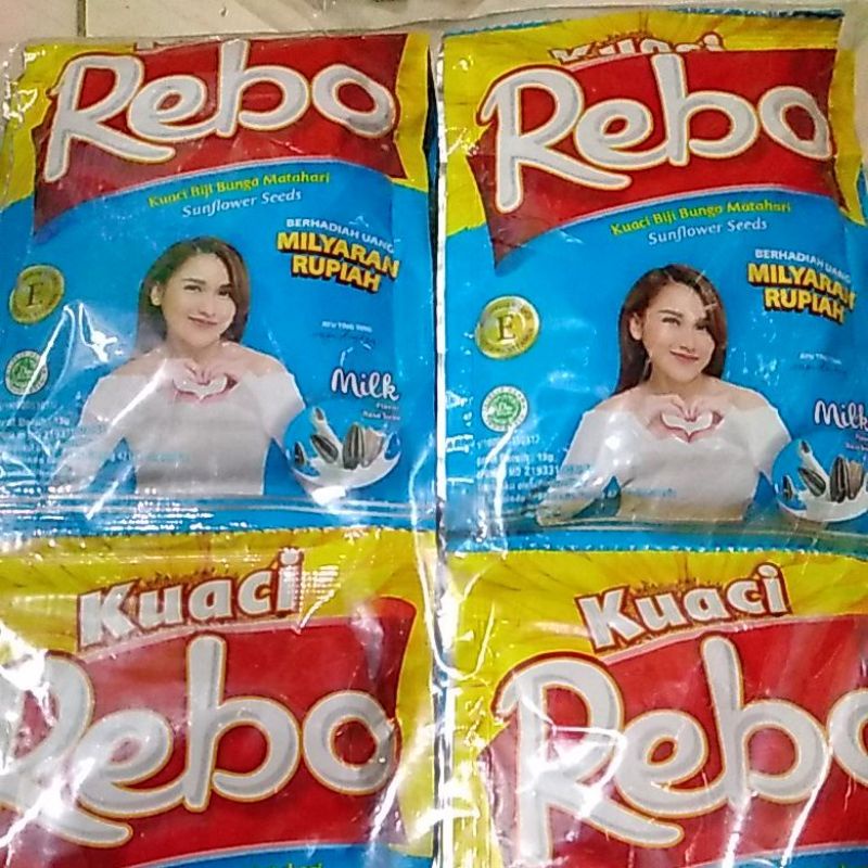 (BARU) PILIHAN Kuaci Rebo 1000 ( 1 pack isi 4 renceng/ 40pcs )