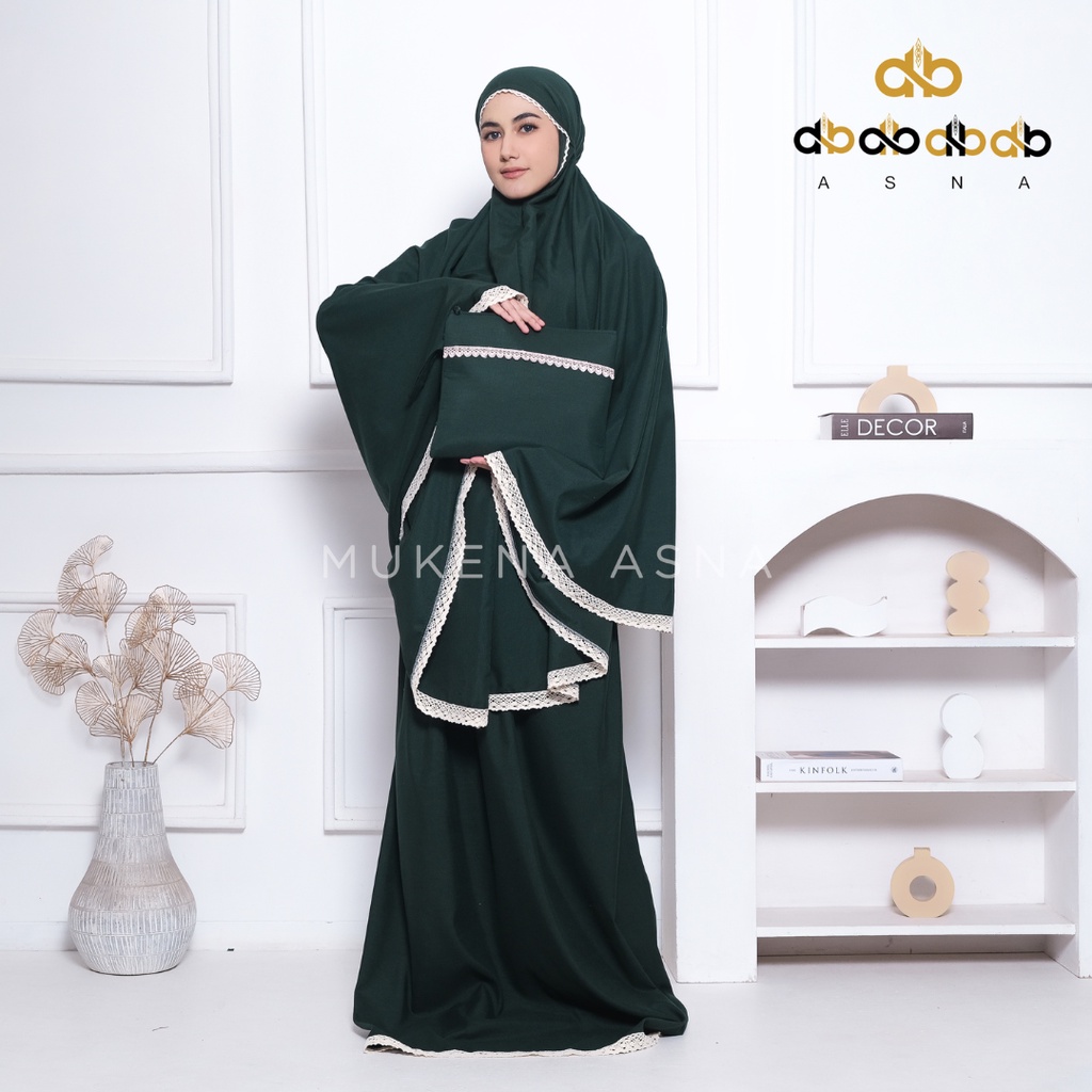 Mukena Dewasa Ahna Travelling Katun