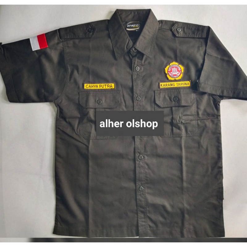 kemeja karang taruna baju karang taruna seragam karang taruna pdh karang taruna baju kerja karang ta