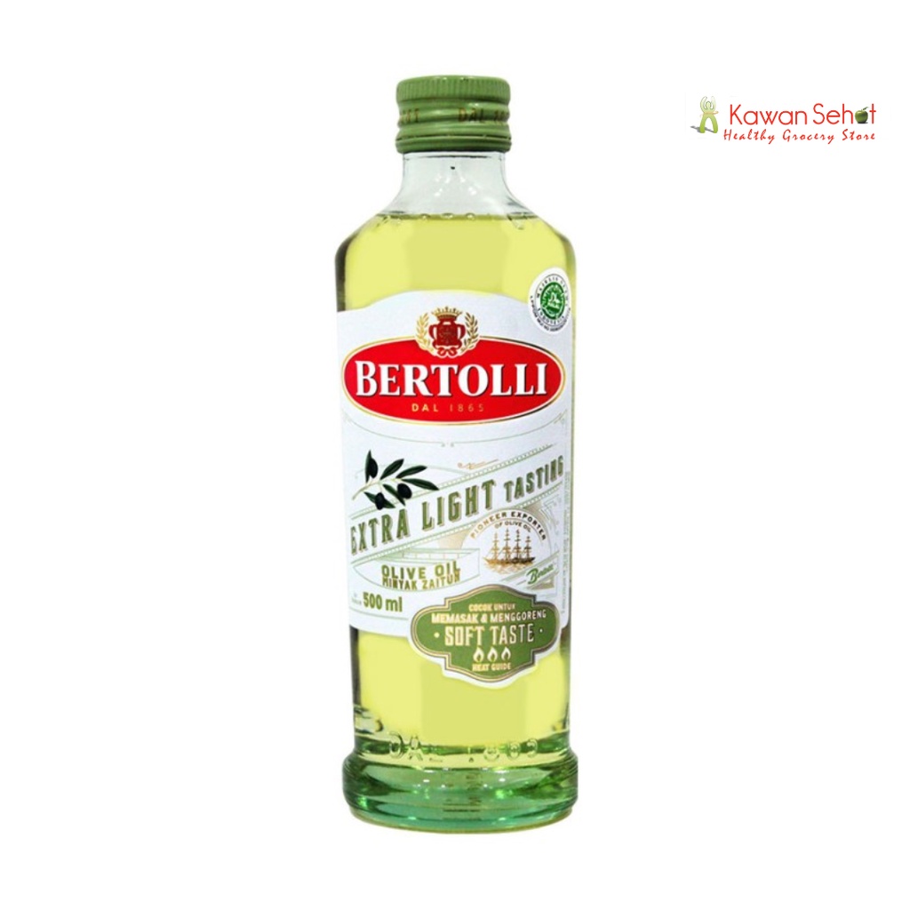 

Bertolli Extra Light Tasting Olive Oil | Minyak Zaitun Extra Light 500ml