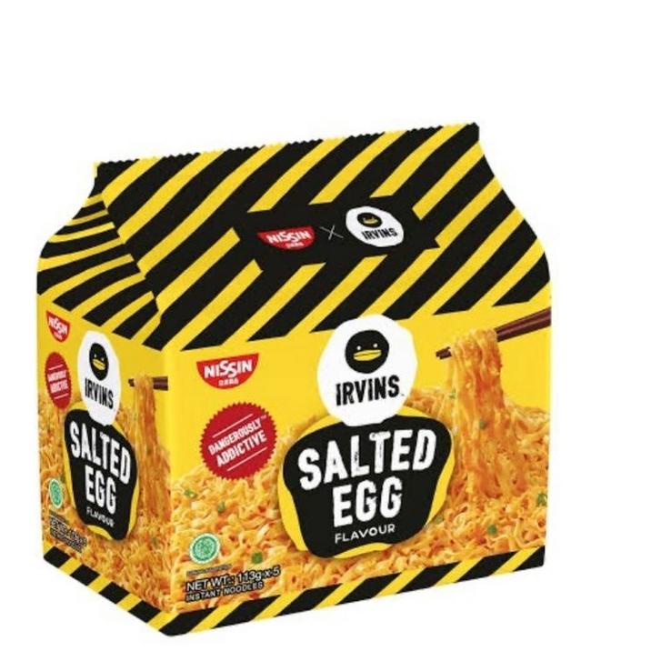 

✨Terbaru✨ Nissin Irvins Salted Egg Instant Noodles 113gr 