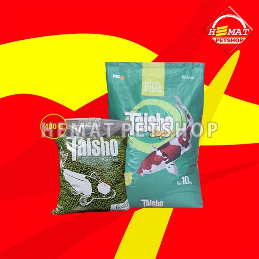 Makanan Ikan Taisho 400gr / Pakan Fish Food Hias Taisho 400 gr - 2mm