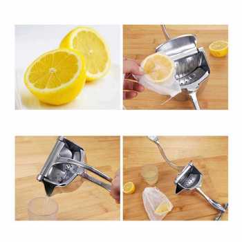 Alat Peras Jus Buah Juice Squeezer Alluminium Alloy / Perasan Jeruk Tomat Markisa Lemon Stainless Tebal Tahan Karat Awet / Alat Peras Buah Manual Juice Pres Jeruk Buah Buahan / Alat Peras Perasan Buah Jus stainless steel Blender Manual Tangan Praktis