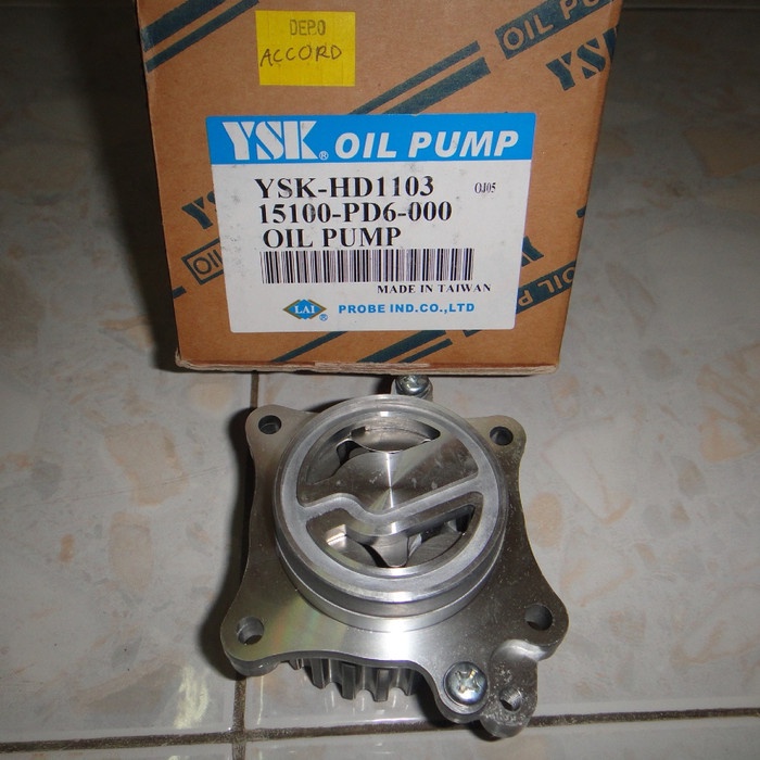 SPAREPART - Oil Pump Assy Honda Prestige/ Accord YSK Taiwan AKSESORIS MOBIL - OTOMOTIF