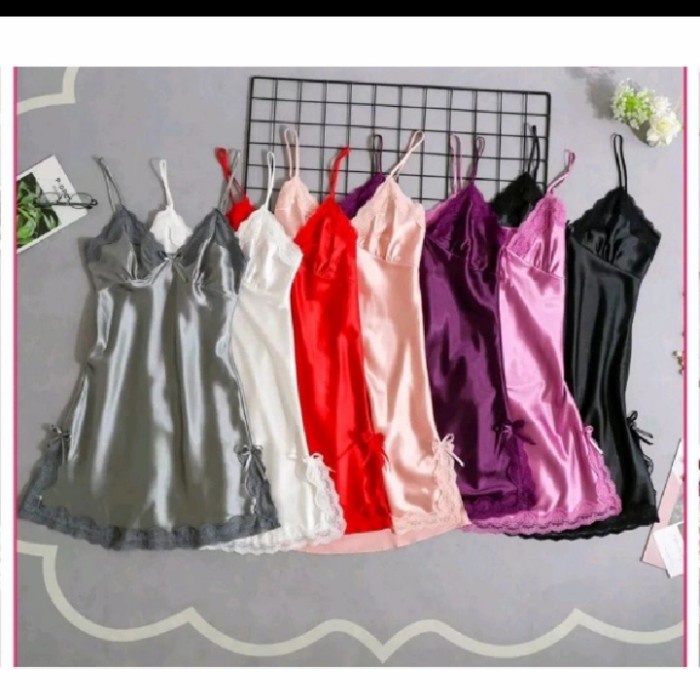 Jeso Baju Dinas Malam Silk Satin Baju Haram Hot Hemat