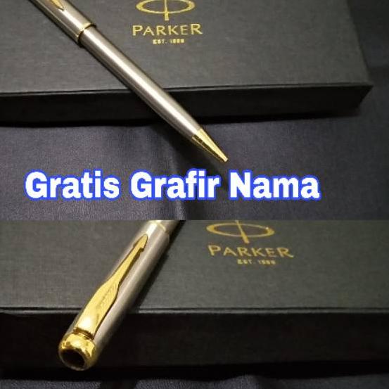 

READY ✅Pulpen parker sonnet slim exclusive gratis grafir nama|SQ1