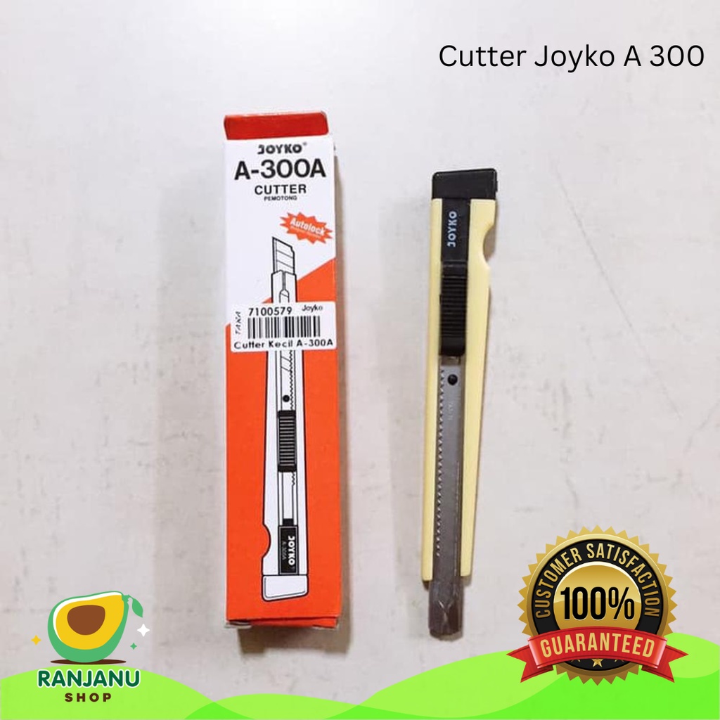 

Cutter Kecil Joyko A 300A Auto lock / Cutter JOYKO A-300A Kecil ORIGINAL