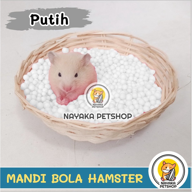 Mandi Bola Mainan Hamster Sterofoam Butiran Foam Beads Warna Warni Styrofoam Bukan Mandi Pasir Wangi