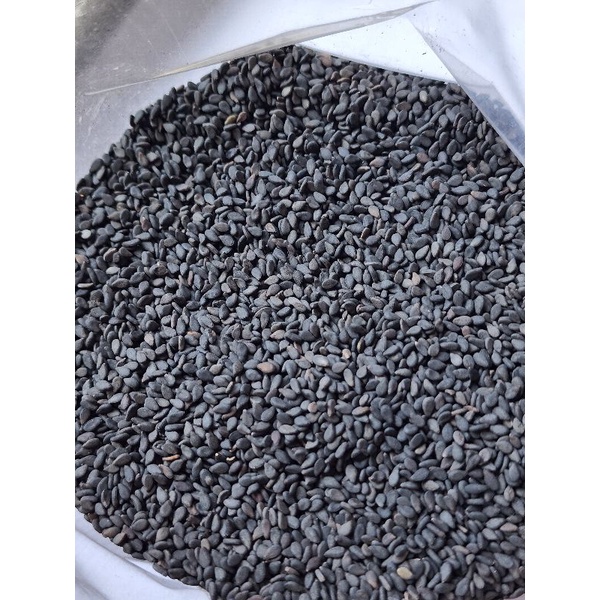 Wijen hitam 1kg - Black sesame seed 1kg PREMIUM QUALITY