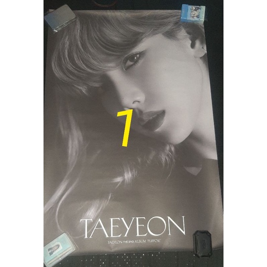 OFFICIAL POSTER TAEYEON SNSD OHGG LIL TOUCH