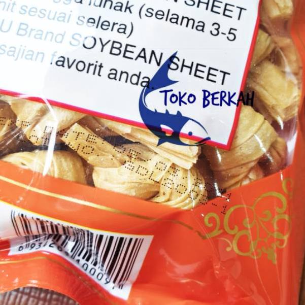 

10.10 Terlaris Soybean Sheet Knot 300gr SU Brand / Kembang Tahu Pita 
