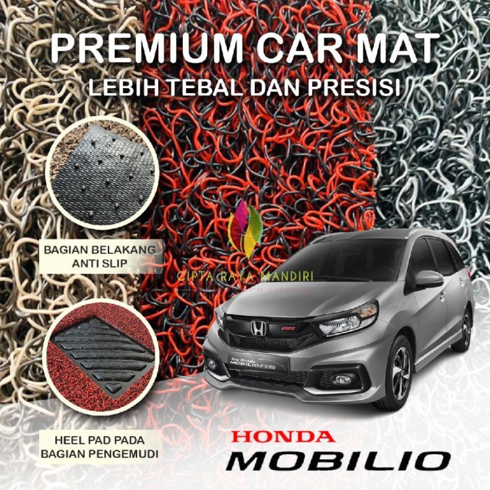 Karpet Mobil Mie Bihun HONDA Mobilio 2 Warna