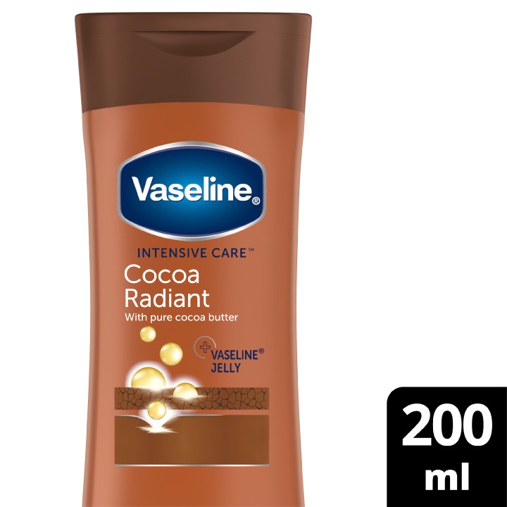 Vaseline Body Lotion Intensive Care Cocoa Radiant Glow 200Ml