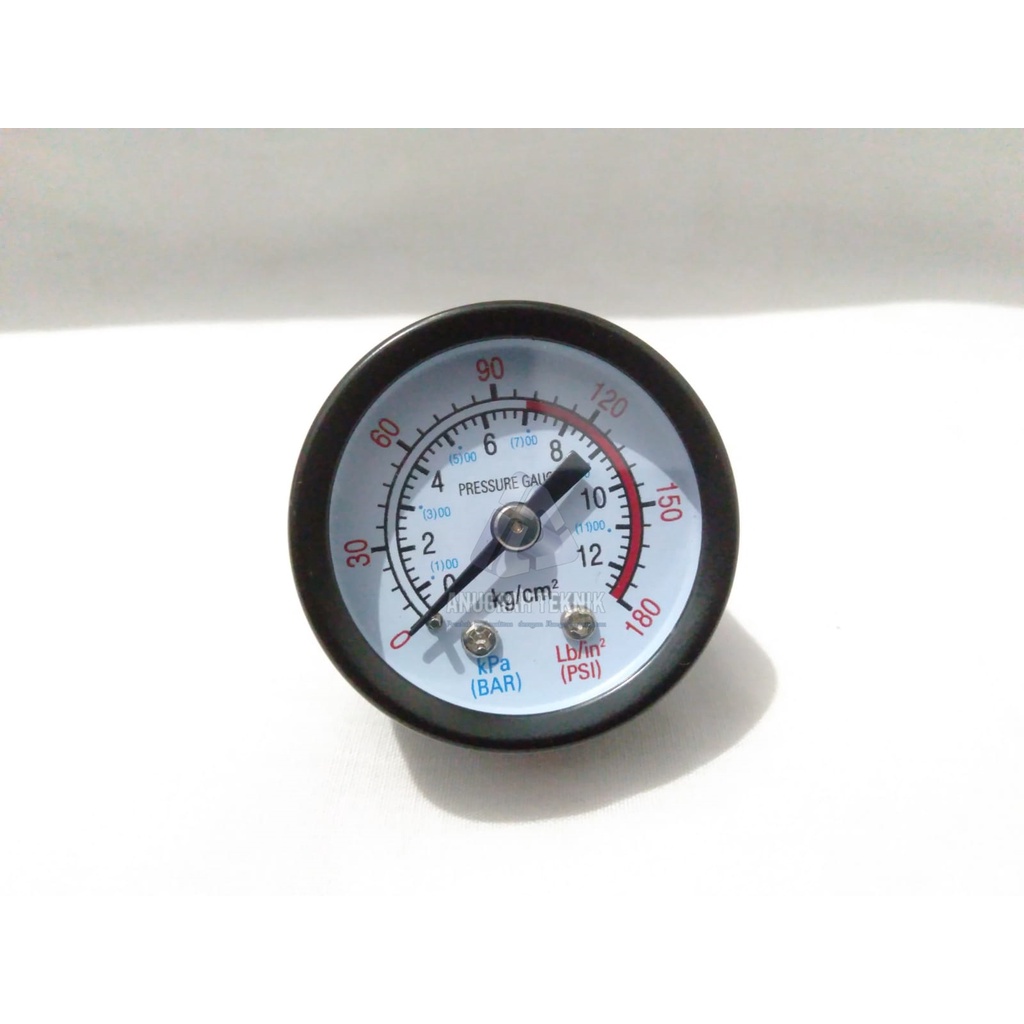 Presure Gauge 40 mm Amper Kompresor Pengukur Kompresor