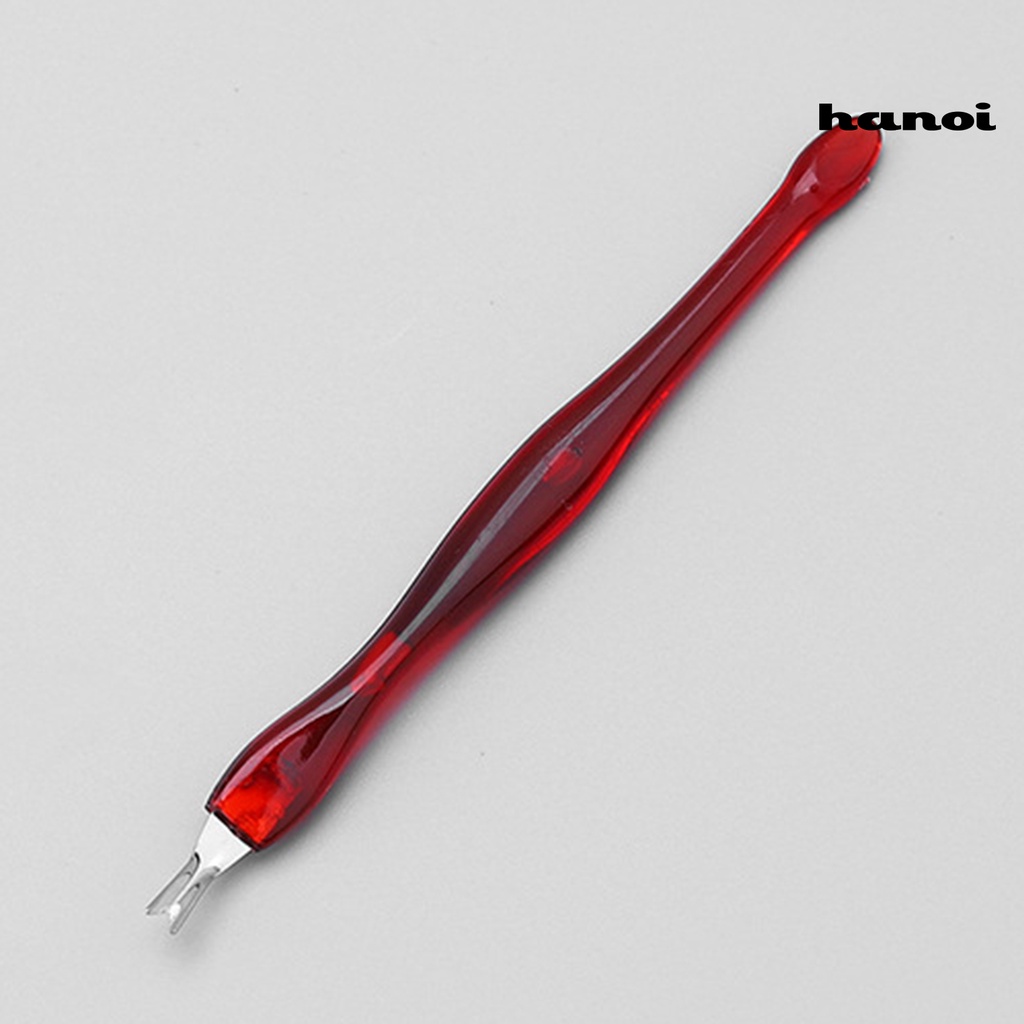 Hnx Garpu Stainless Steel Pembersih Kutikula / Kulit Mati Reusable Untuk Wanita