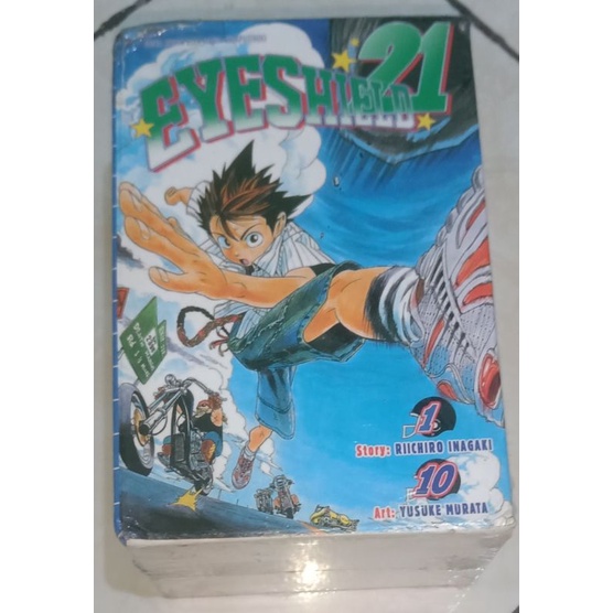 komik eyeshield 21 box set vol 1-10 original segel