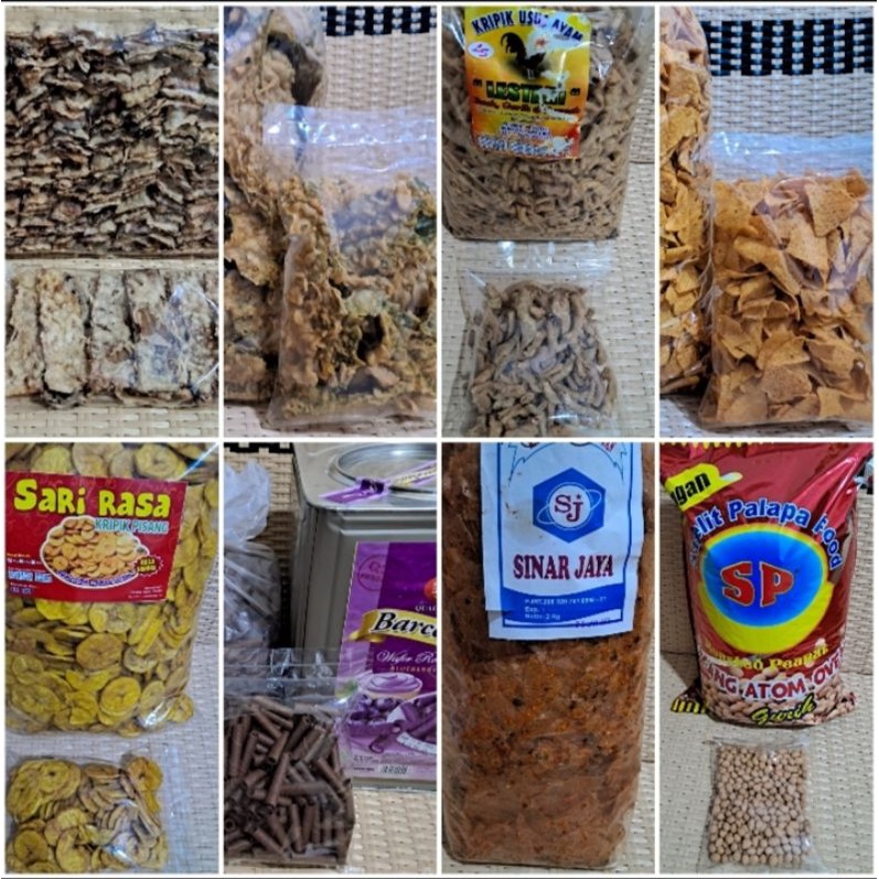 

Snack Renyah/ Snack Gurih pedas Manis/Cemilan Enak