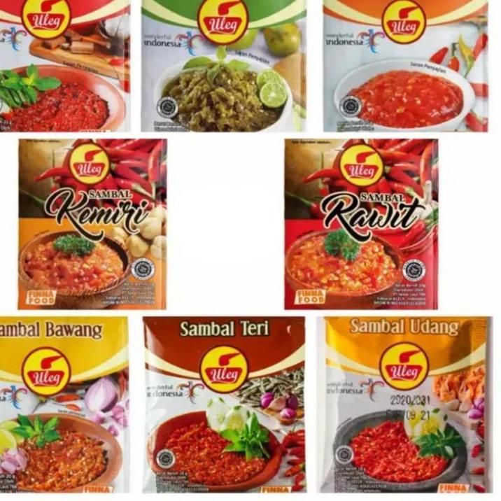 

CODEi7I2u--Sambel uleg sachet, 10bungkus x 20g