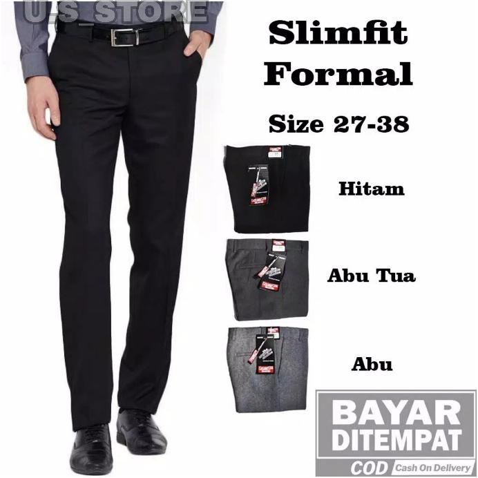CELANA PRIA KANTOR//CELANA FORMAL//celana kerja//celana kantor murah