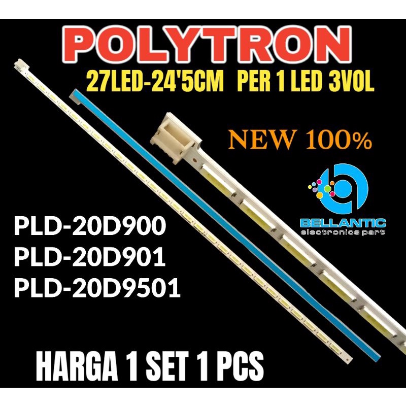 BACKLIGHT TV LED POLYTRON 20INCH PLD-20D901-PLD-20D900-PLD-9501