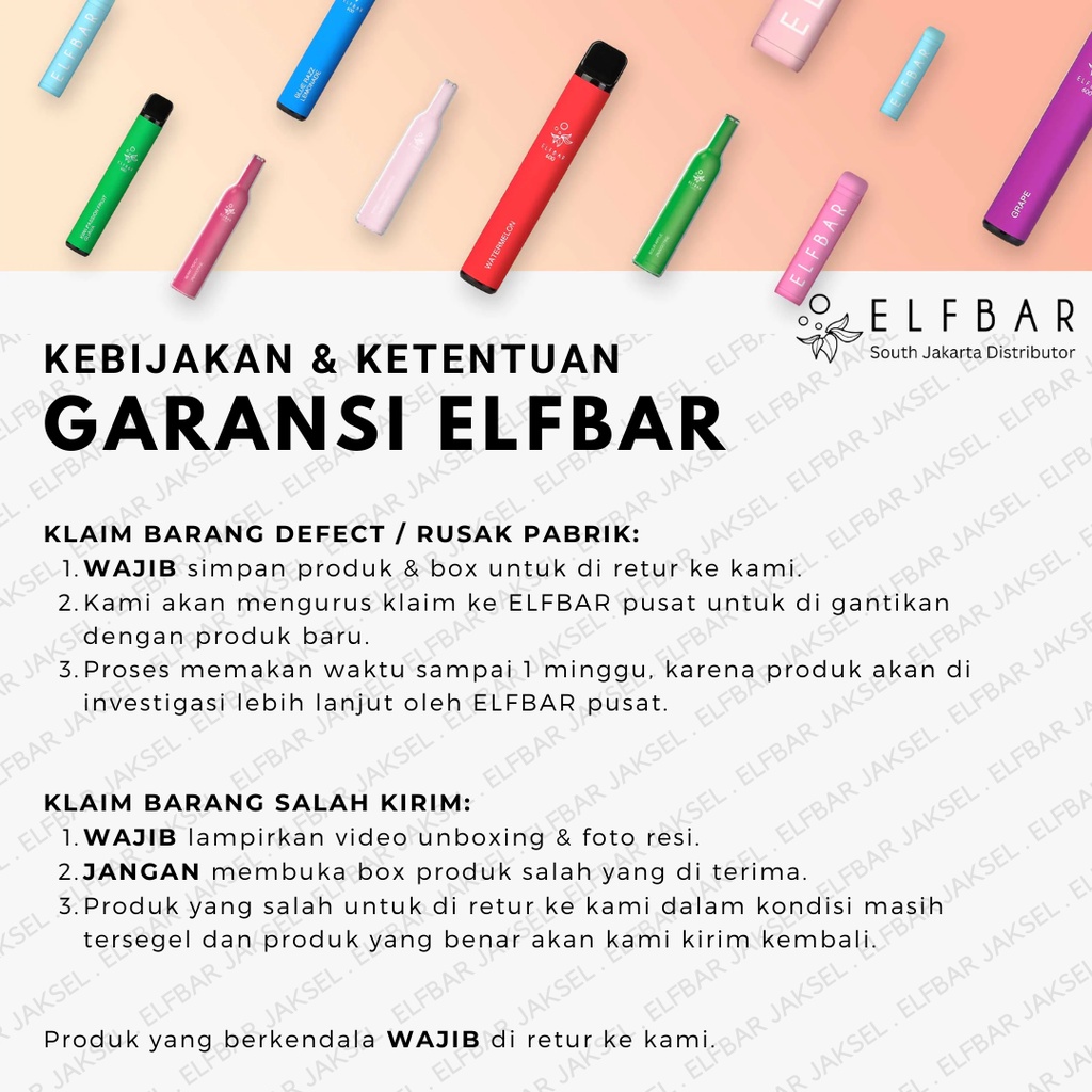 ELFBAR 1500 Puffs Kiwi Passion Fruit Guava | ELF BAR 1500 Disposable Pod | Vape Sekali Pakai Arief Muhammad | Best Disposable Pods Indonesia | RELX ViFX Gippro FNF Puff