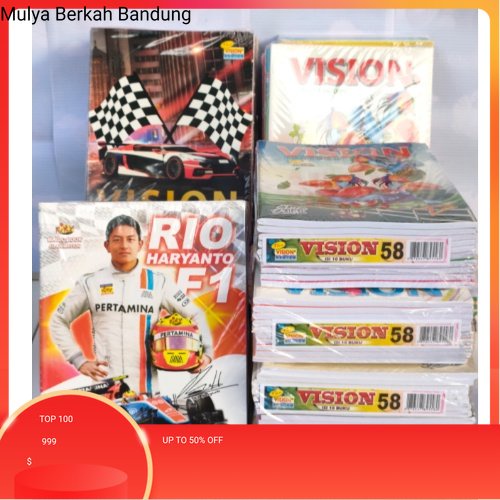 

Buku tulis vision 58 lembar isi 10 pcs buku tulis murah kualitas original