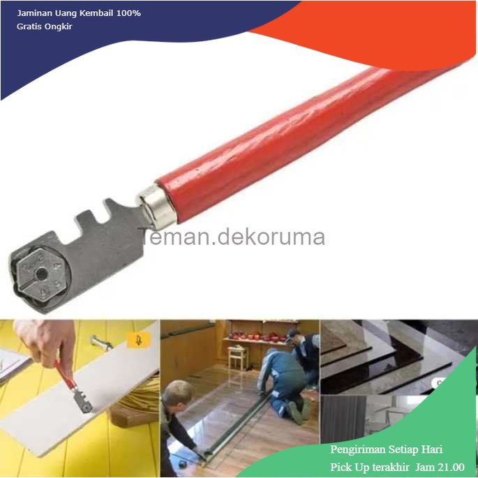 TD - PKK JOBO Pisau Pemotong Kaca Glass Cutter Diamond Cutting Tool - GJ012