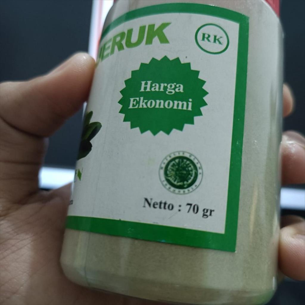 Daun Jeruk Bubuk Murni Maja Banten Botol 70 gr Pure Lime Leaves Powder