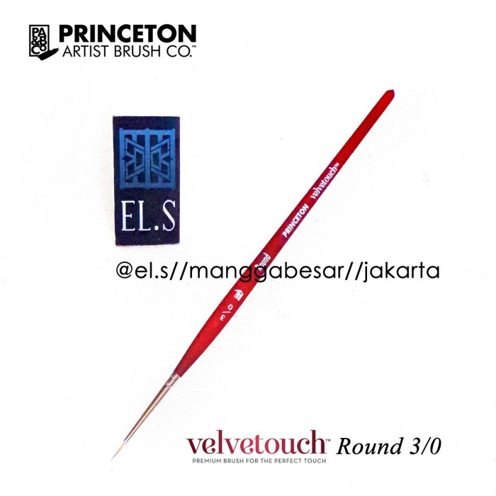 

Update Princeton Velvetouch Brush Round 3/0 ( Kuas Lukis ) Terlaris