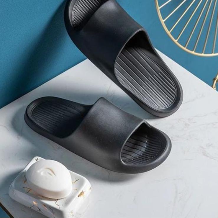 Murah SANDAL DISTRO SANDAL SLOP KARET CEWEK COWOK