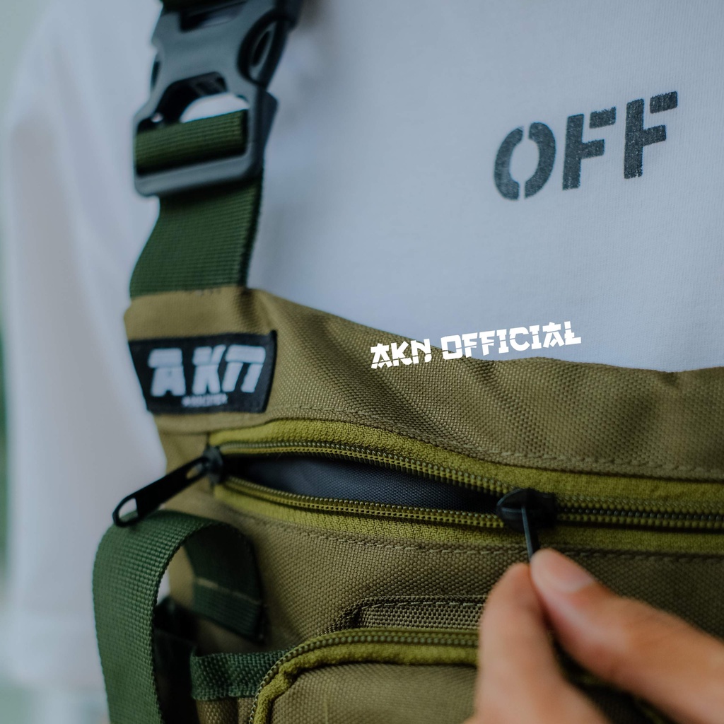 Tas Dada Tactical Rig Bag untuk Kebutuhan Militer dan Pria Aktif