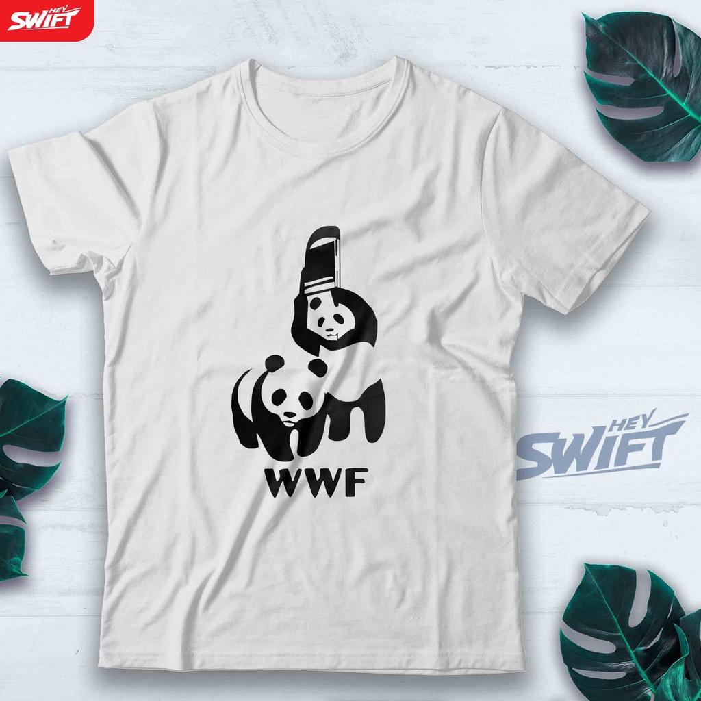 KAOS WWF FUNNY LOGO TSHIRT BAJU DISTRO