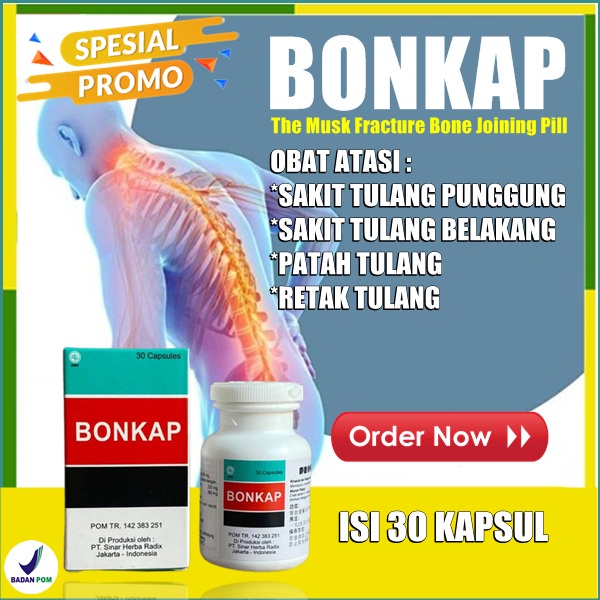 the musk fracture bone joining pill - bonkap (obat patah tulang)