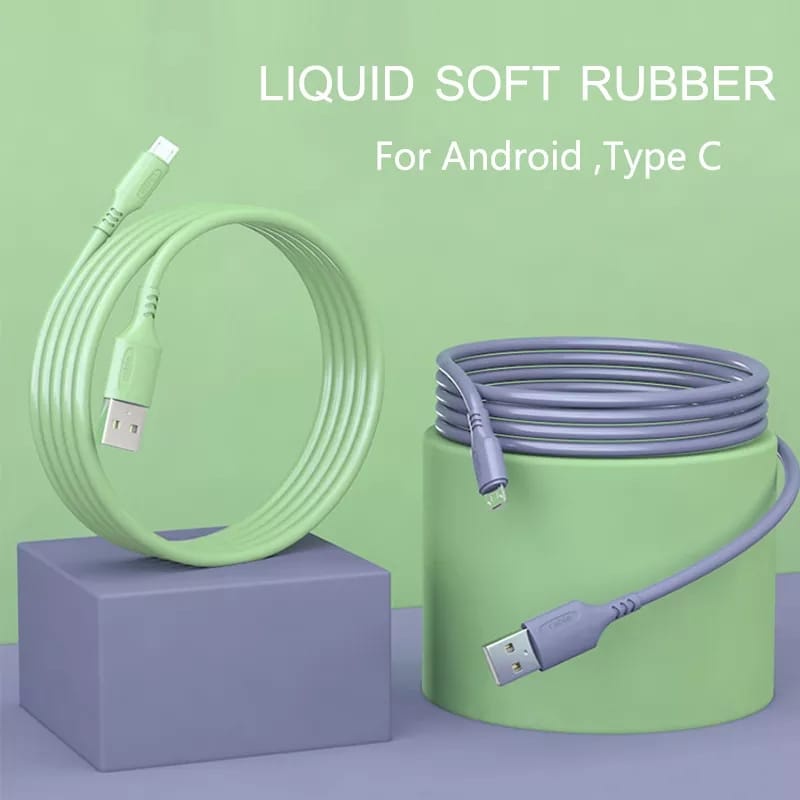 MACARON Data Cable / Kabel Data Macaron  Micro USB Fast Charging