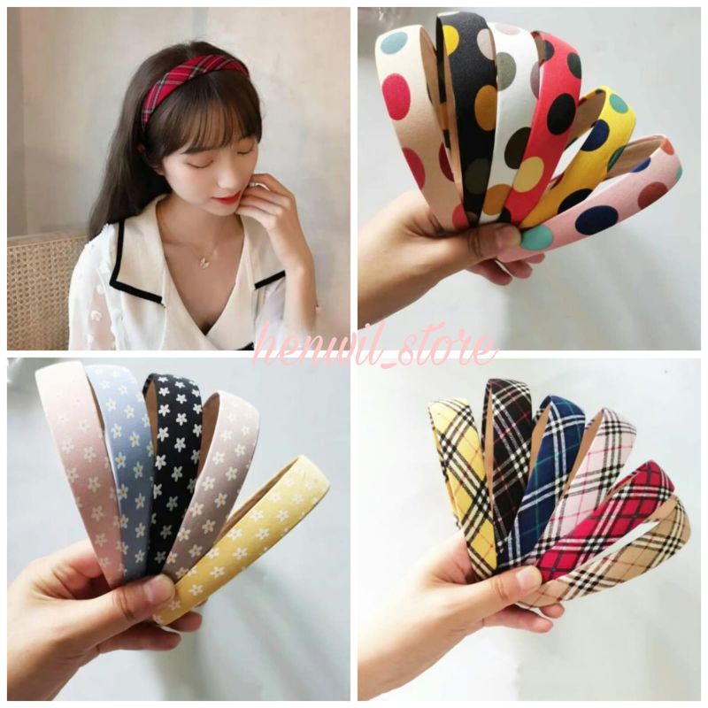 Bando Bandana wanita cantik