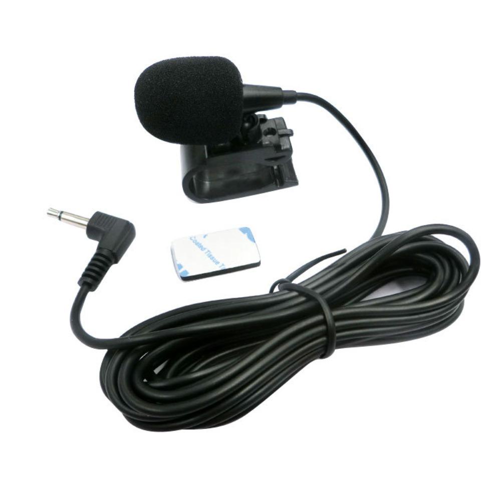 Top 3m Mikrofon Audio Mobil Panjang 3.5mm Untuk Auto DVD Radio Mic Stereo