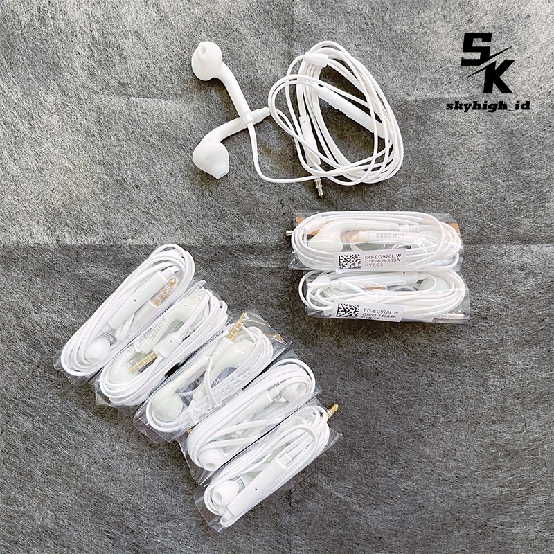 【HF041】Headset Earphone Samsung Galaxy S5 A71 A21s M31 With Mic and Earbud